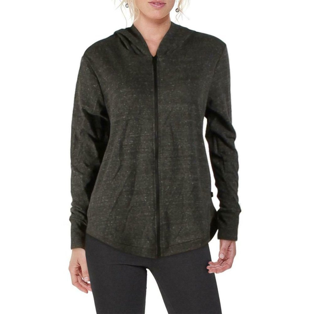 Terez NWT Long Sleeve Fitness Hoodie Sweatshirt, Size Medium